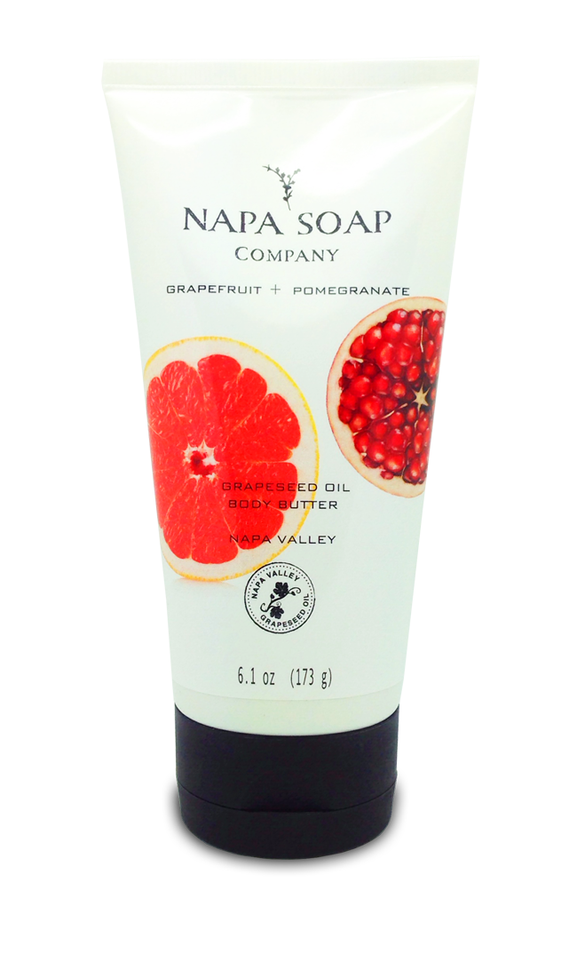 Grapefruit Pomegranate Body Butter 6 oz. - Napa Soap Company