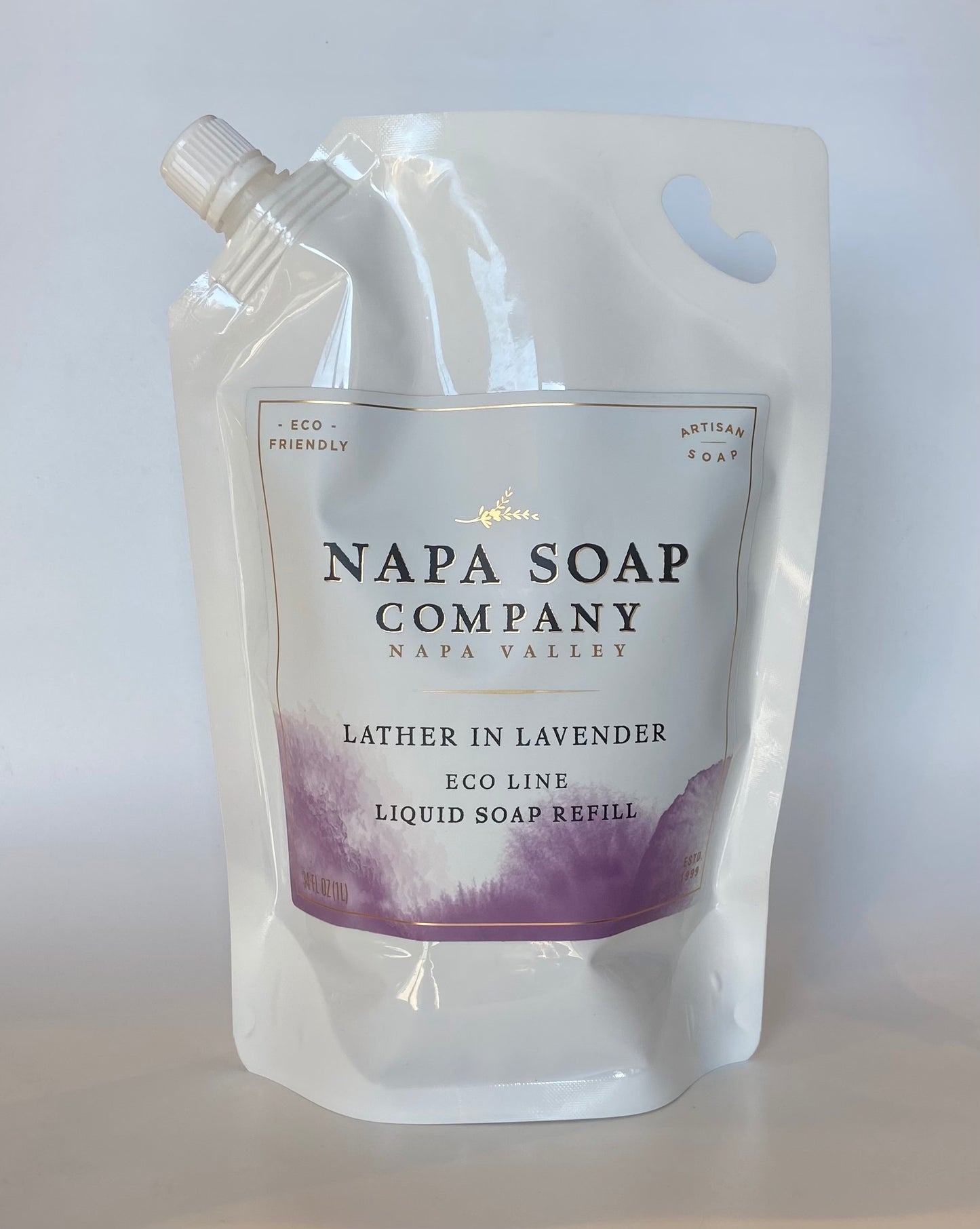 Lather in Lavender Liquid Soap Pouch Refill