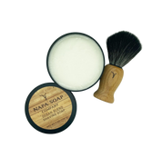 Shaving Soap Set - Black Tin