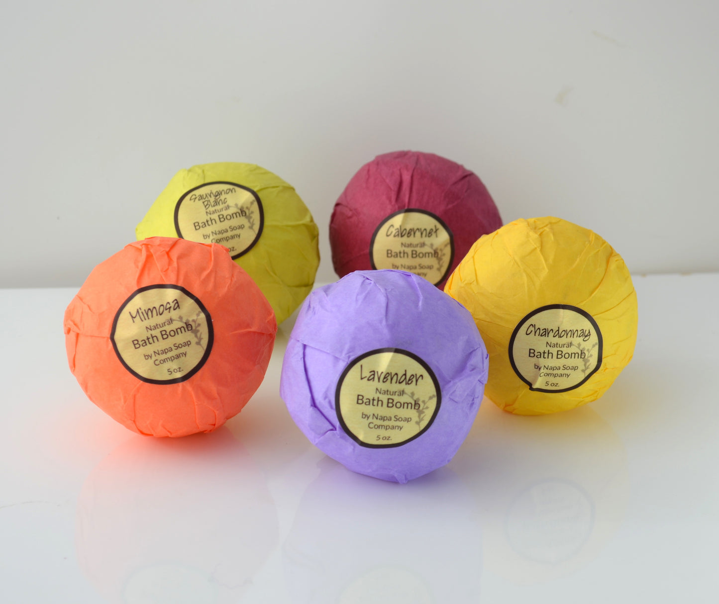 4 Piece Bath Bomb Gift Set