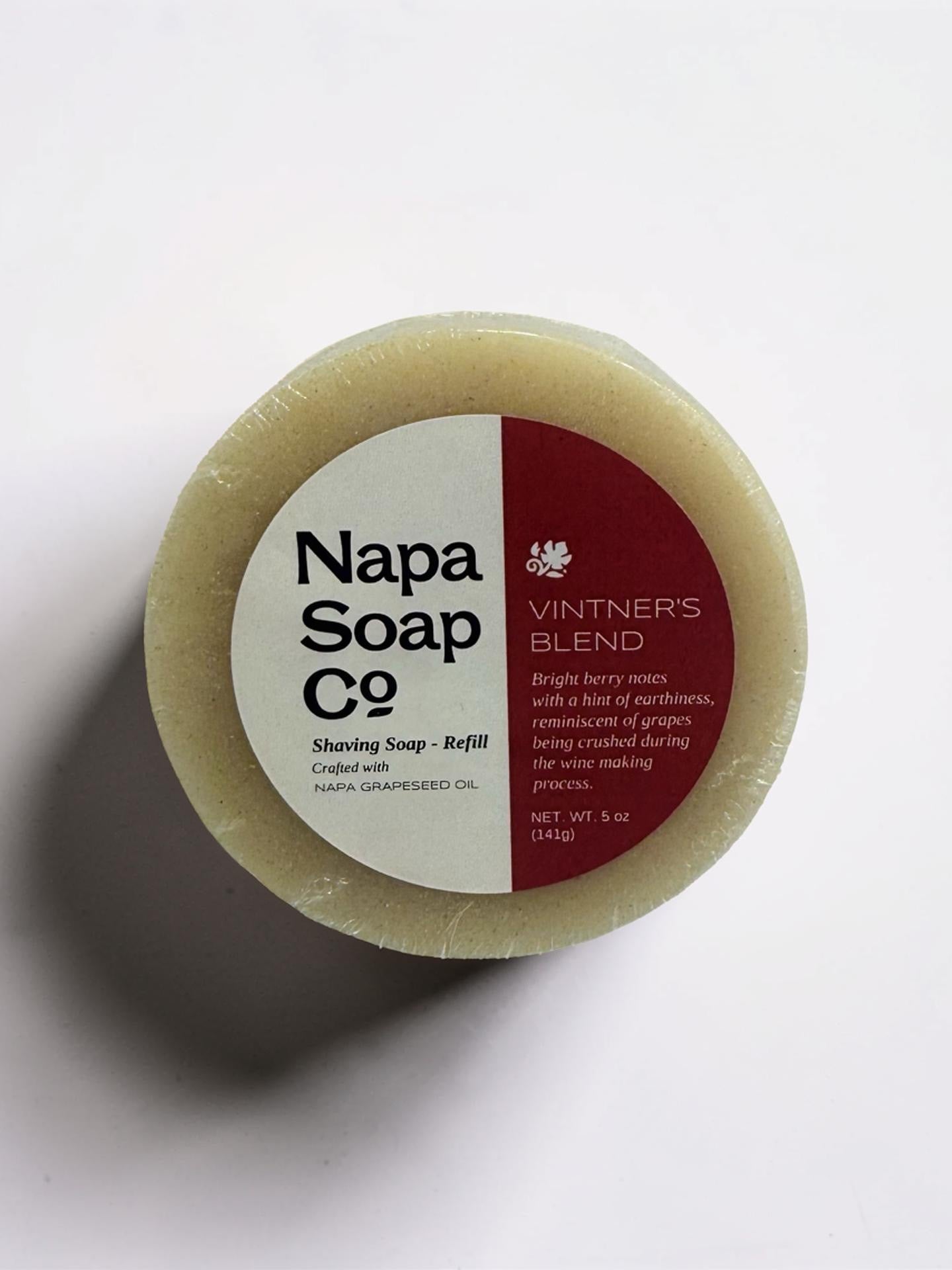 Shaving Soap Refill - Black Tin