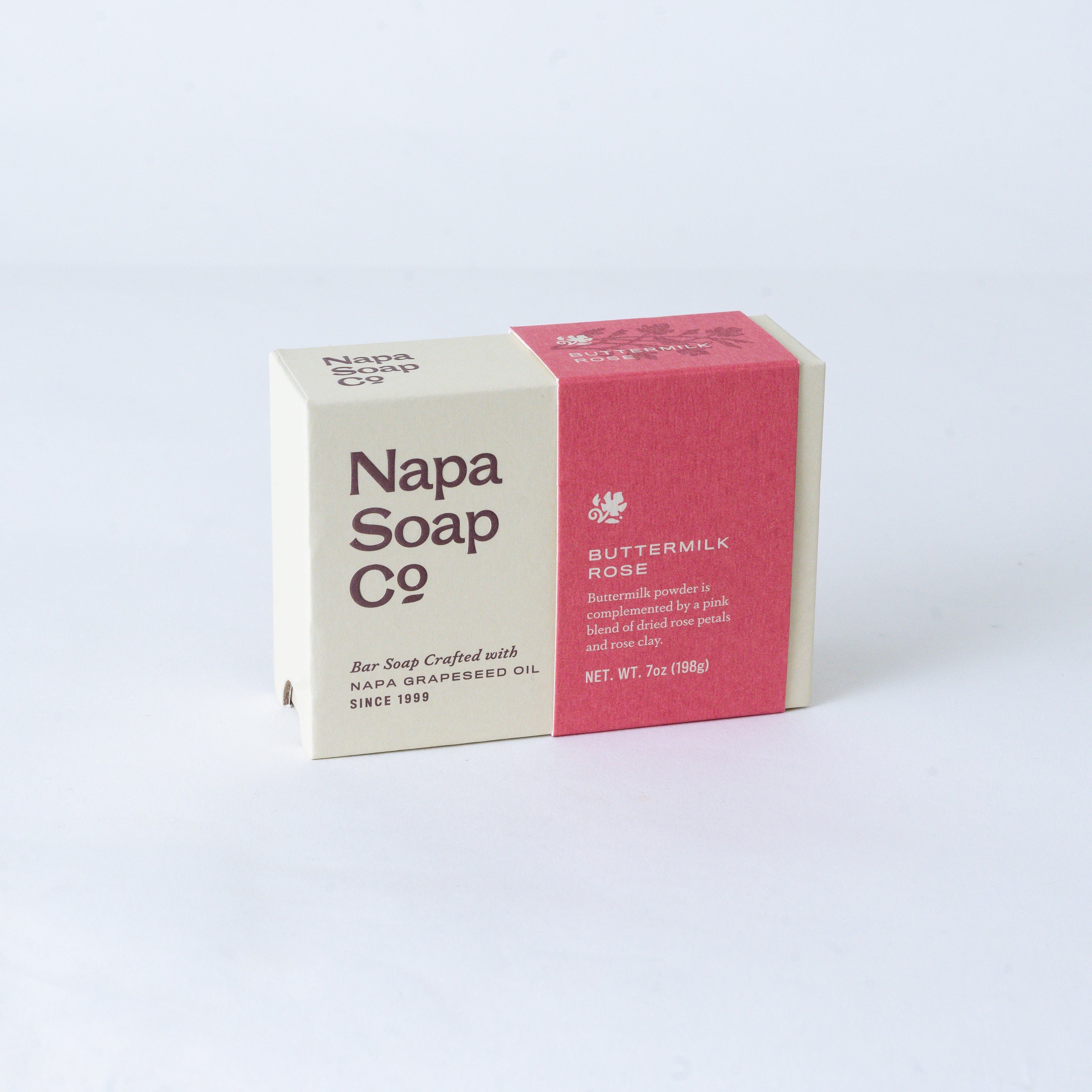 Napa Soap Co. bar soap packaging on a white background