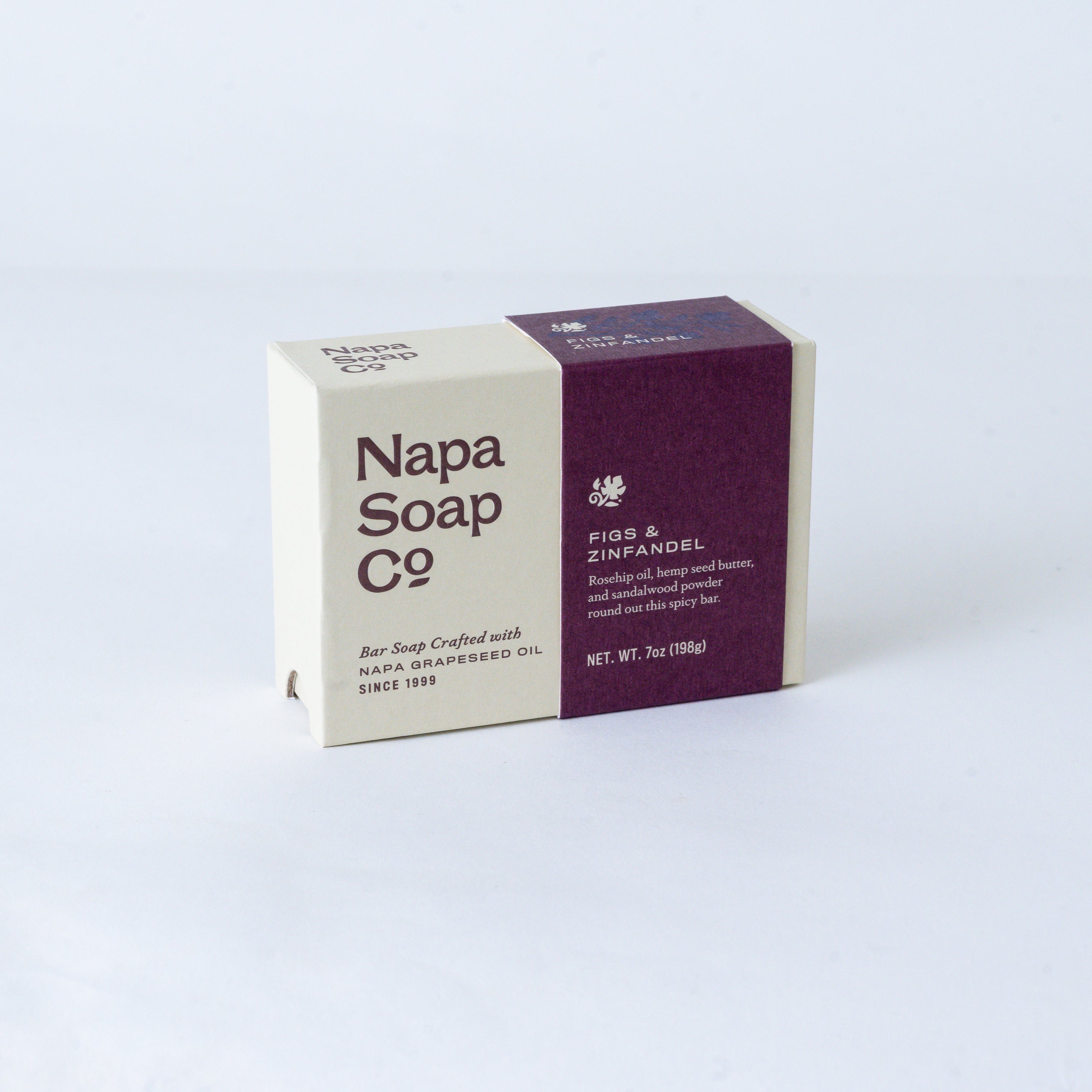 Napa Soap Co. soap bar packaging on a white background