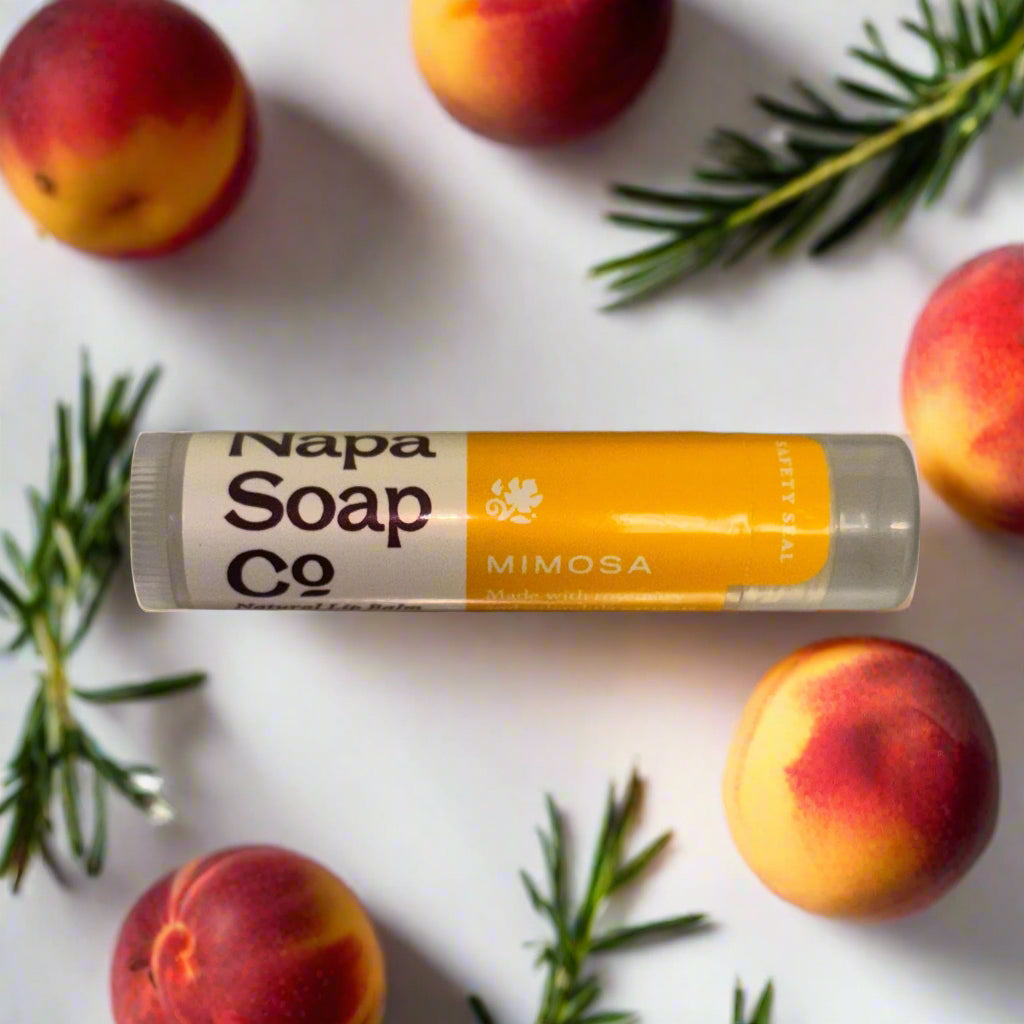 All natural lip balm, mimosa 