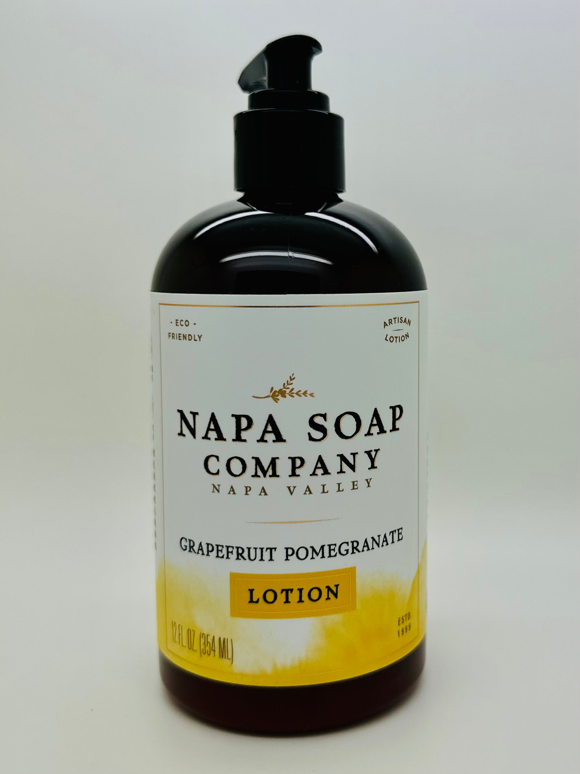 Napa Soap Co lotion in pump bottle