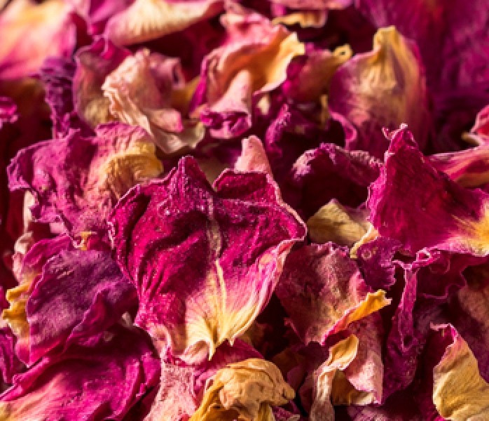 Powdered Rose Petals