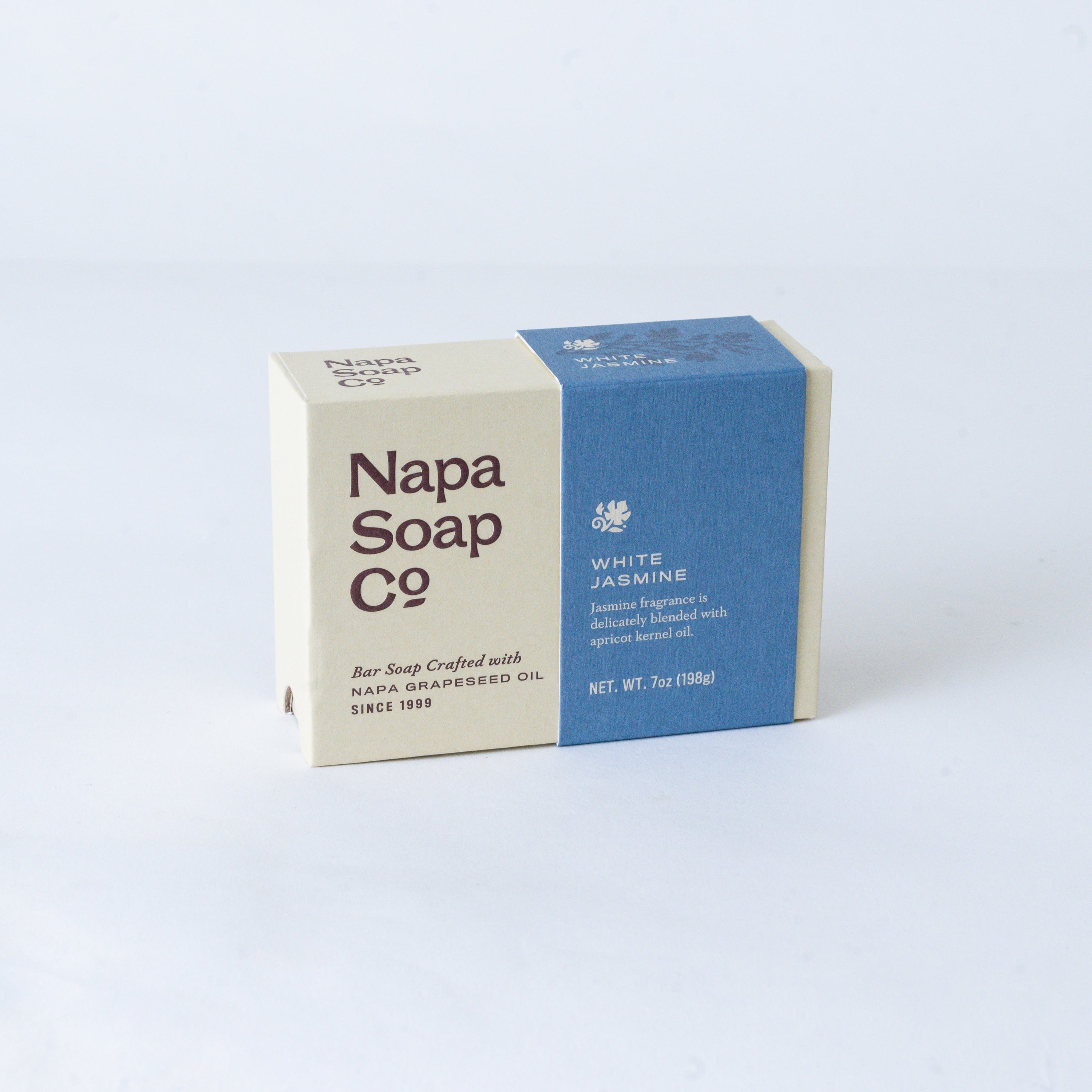 Napa Soap Co. bar soap packaging on a white background
