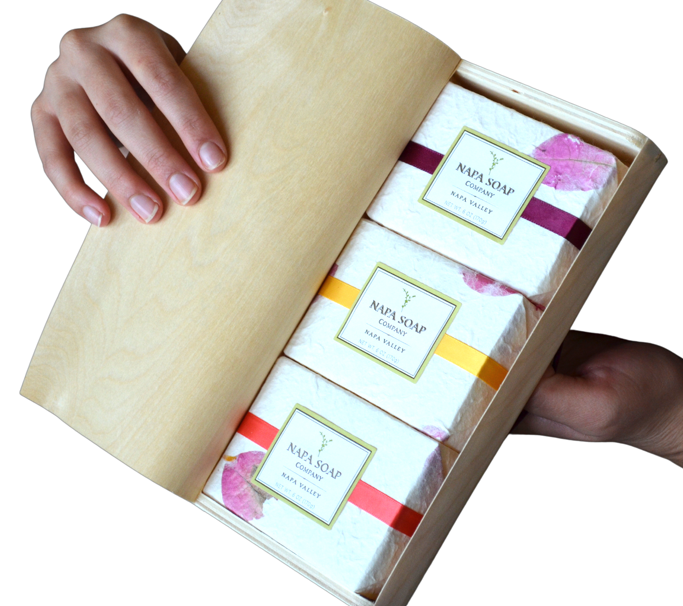 3 Bar Soap Gift Box Vegan and Gluten Free Bar Soaps Napa Soap Company