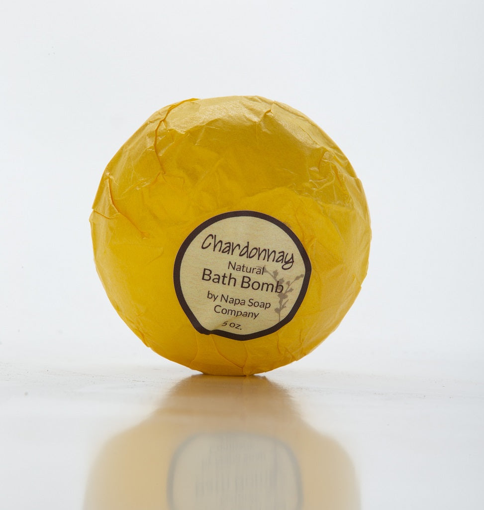 Bath Bomb - Chardonnay - Napa Soap Company