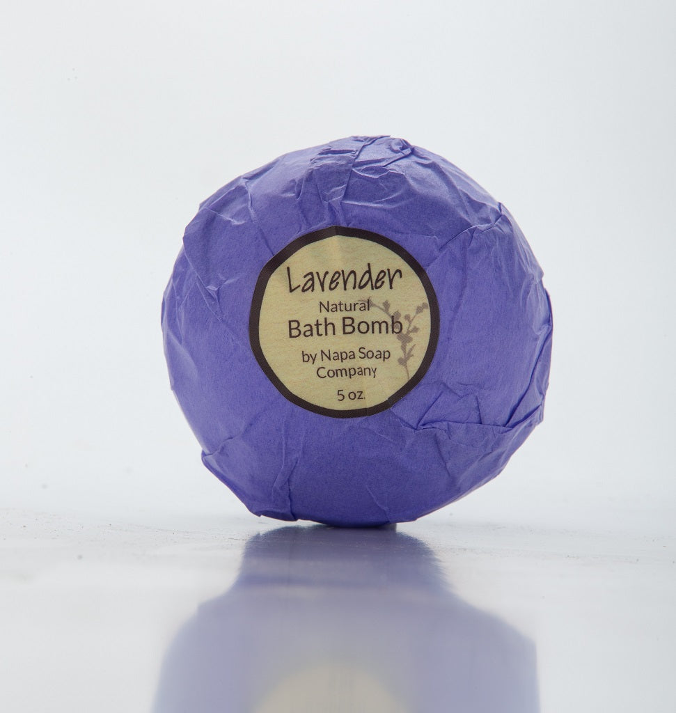 Bath Bomb - Lavender - Napa Soap Company