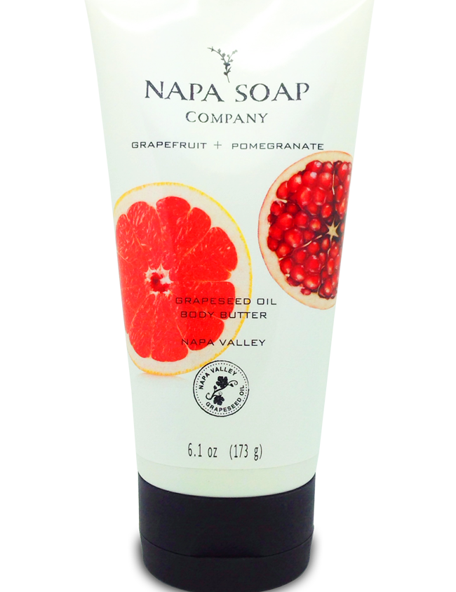 Grapefruit Pomegranate Body Butter 6 oz. - Napa Soap Company