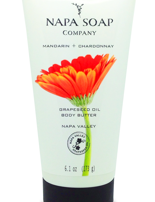 Mandarin Chardonnay Body Butter - 6 oz. - Napa Soap Company