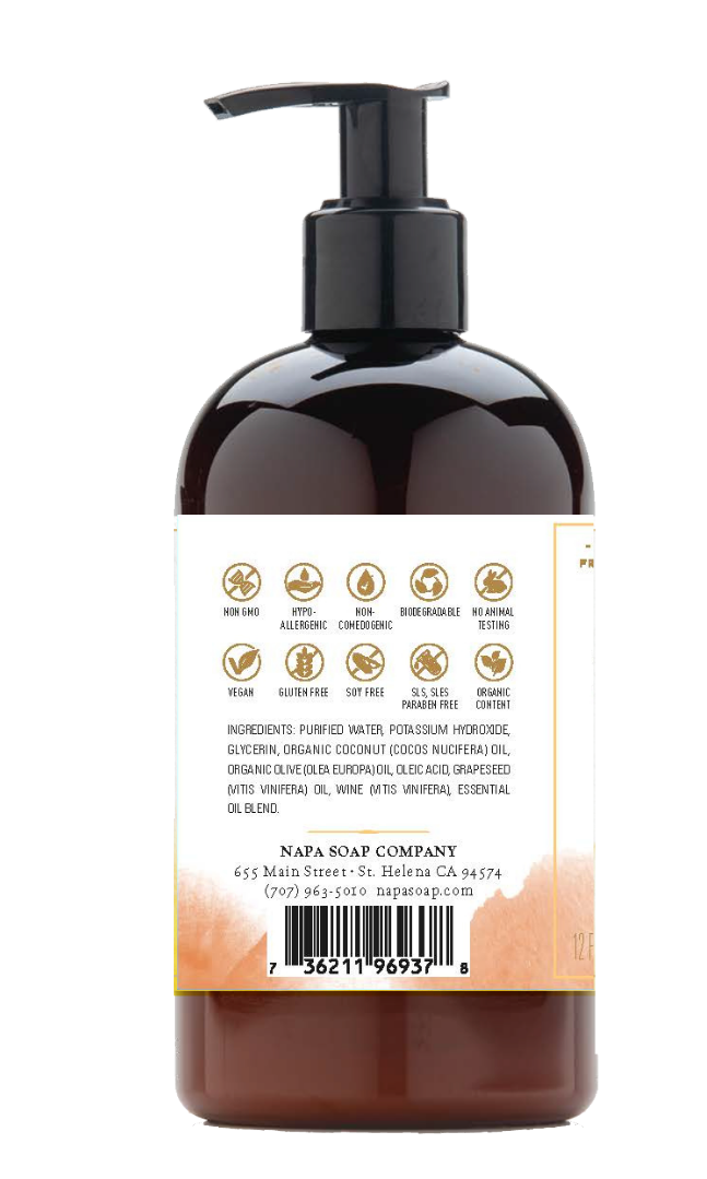 Mandarin Chardonnay Liquid Soap