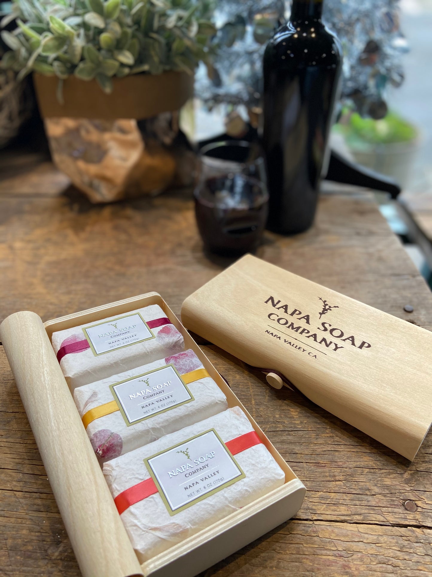 3 Bar Gift Box - Wine Lovers - Napa Soap Company