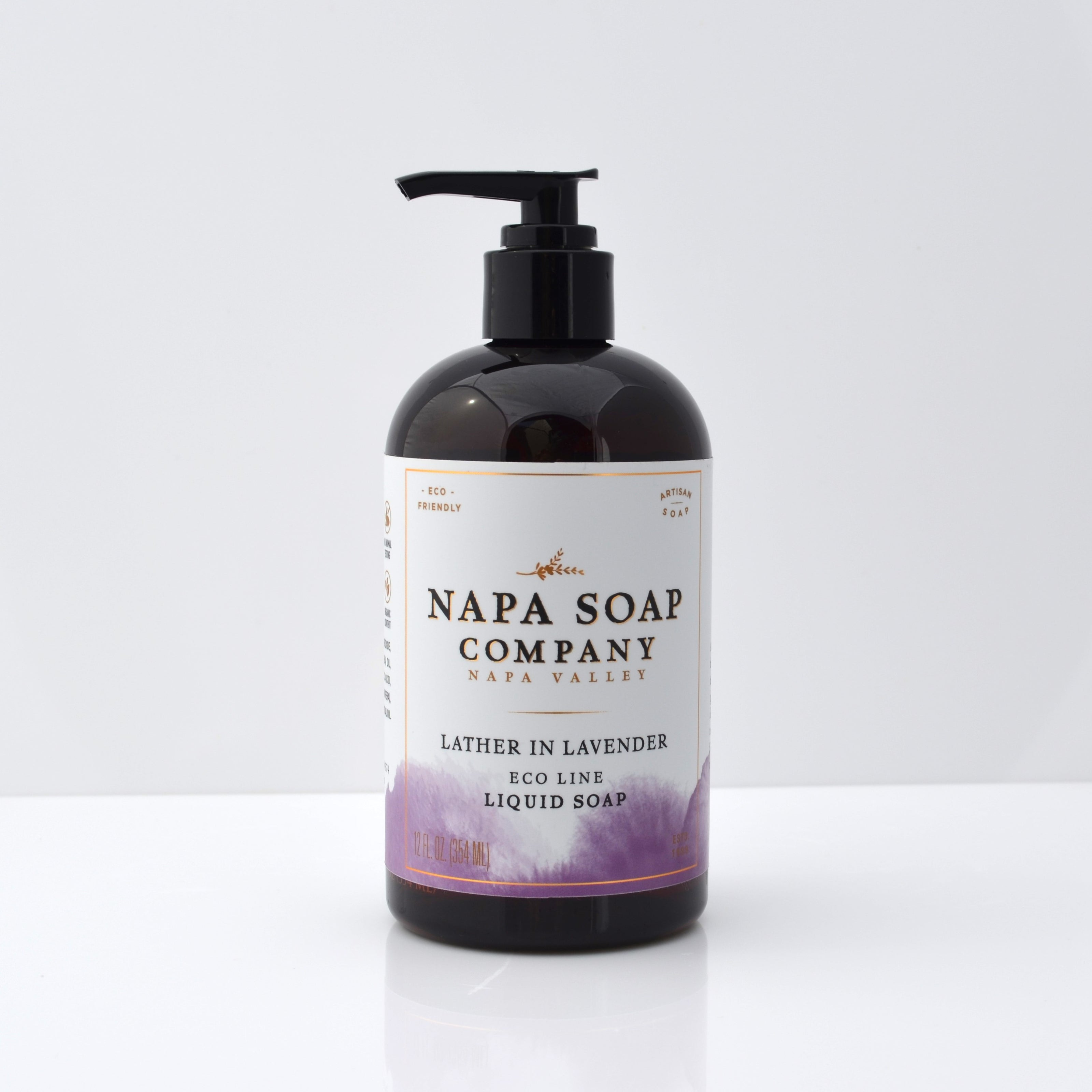 Liquid soap in pump bottle