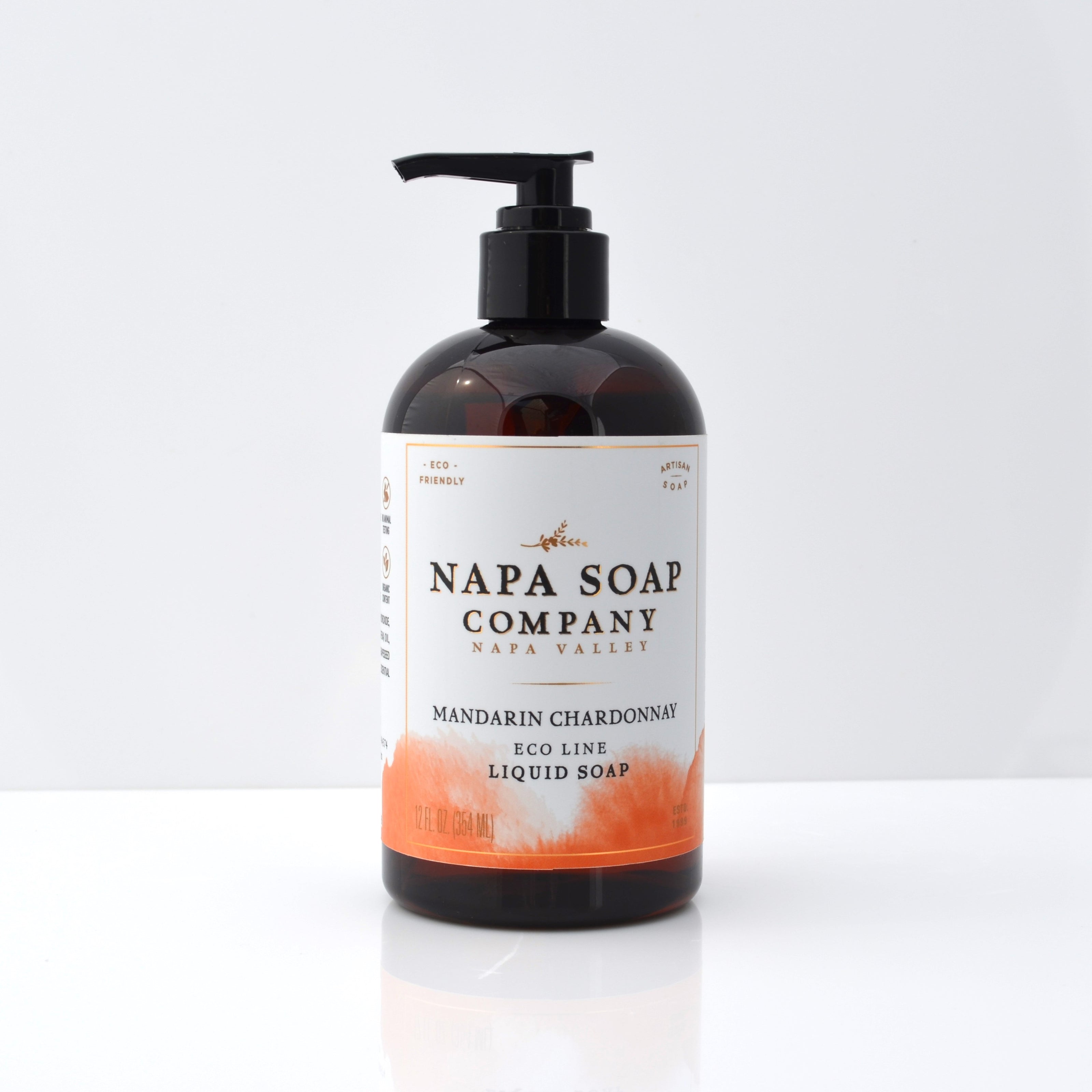 Liquid soap in pump bottle
