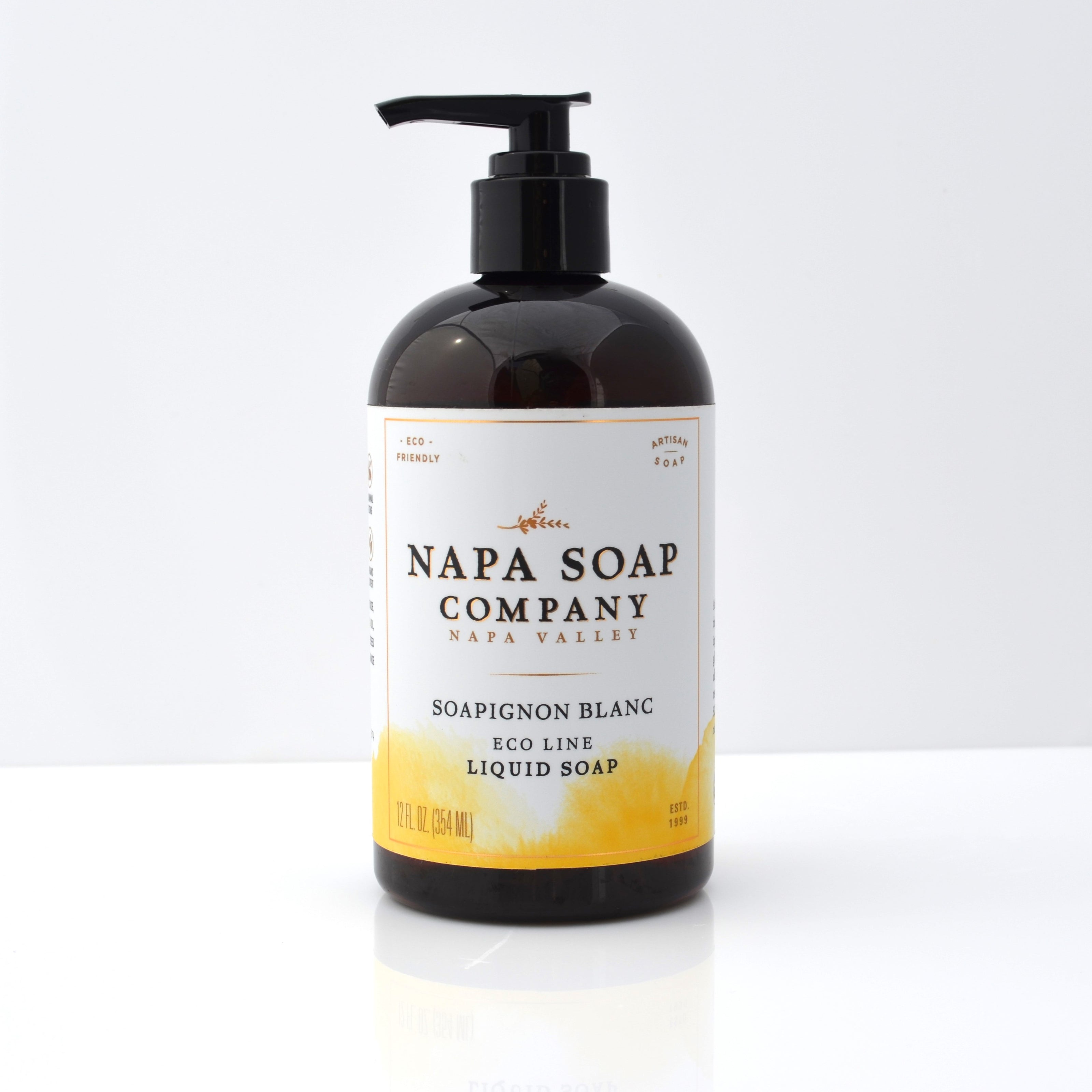 Liquid soap in pump bottle