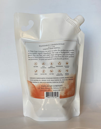 Mandarin Chardonnay Eco Line Liquid Soap Pouch Refill