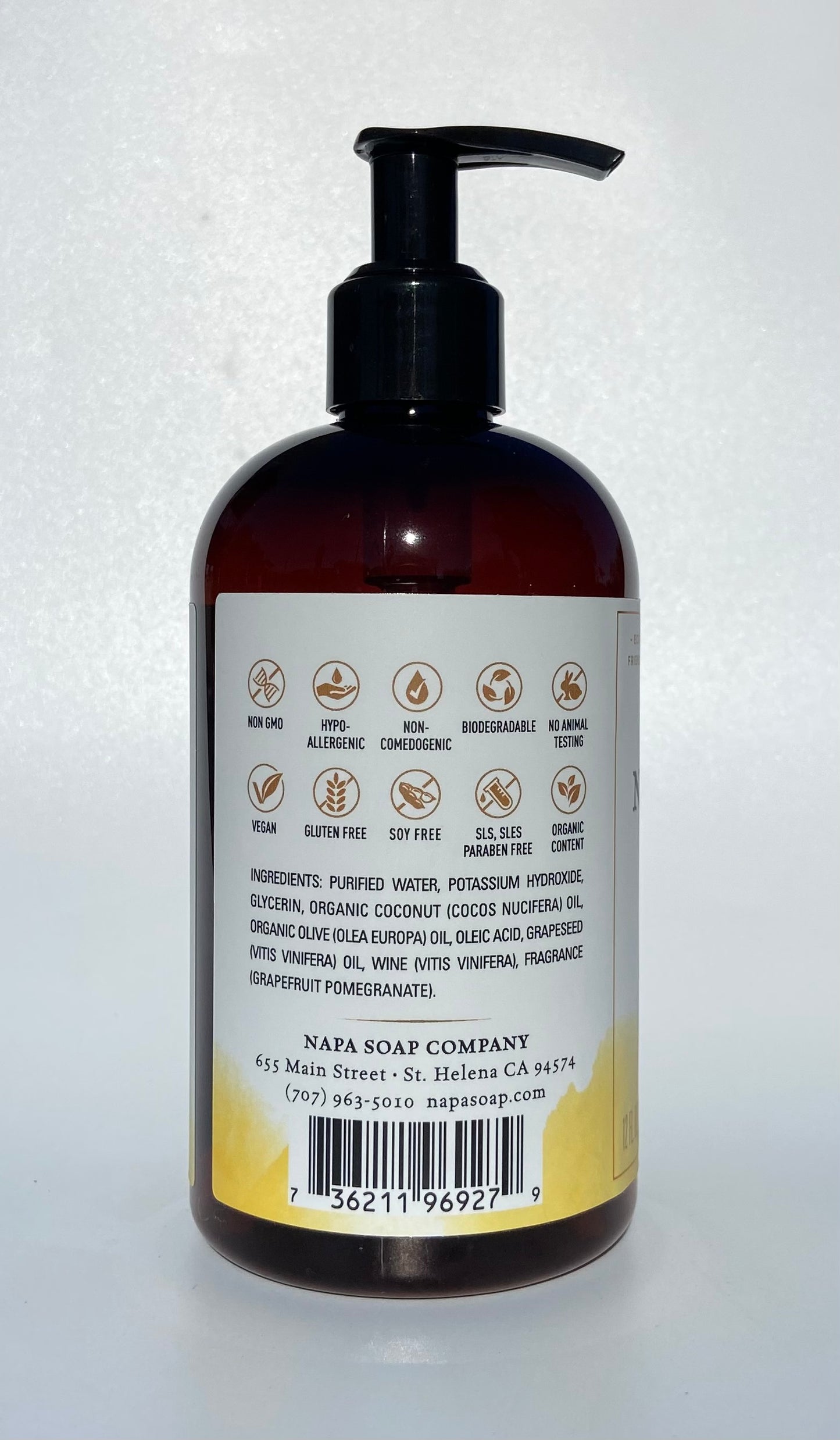 Soapignon Blanc Liquid Soap (formerly grapefruit pomegrante)